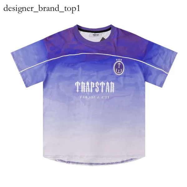 Trapstar T-Shirts, Modedesigner, Trendmarke, Design, Hemd, Herren-Fußballtrikot, T-Shirt, Damen, Sommer, lässig, locker, schnell trocknend, T-Shirts, Kurzarm-Oberteile, Trapstar 2495