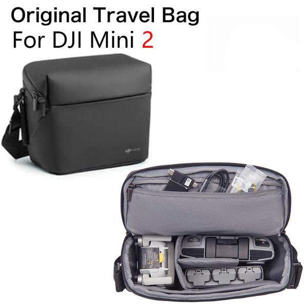 Droni originale per dji mini 2/mavic aria 2 spalline da viaggio da viaggio per la custodia per la custodia per dji mavic mini 2 accessori per droni