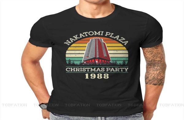 Die Hard Film Noel Partisi 1988 Bruce Willis Man Tshirt Retro Vintage Nakatomi Plaza Bireysellik T Shirt Street Giyim 2206066716811