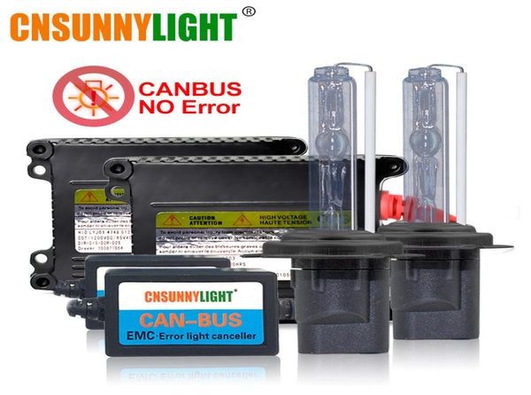 CNSUNNYLIGHT CANBUS Xenon HID Kit H7 H1 H11 Scheinwerfer ohne FehlerBlinken 4300K 6000K 8000K H4 9005 9006 880 H3 Xenonlampe5217903