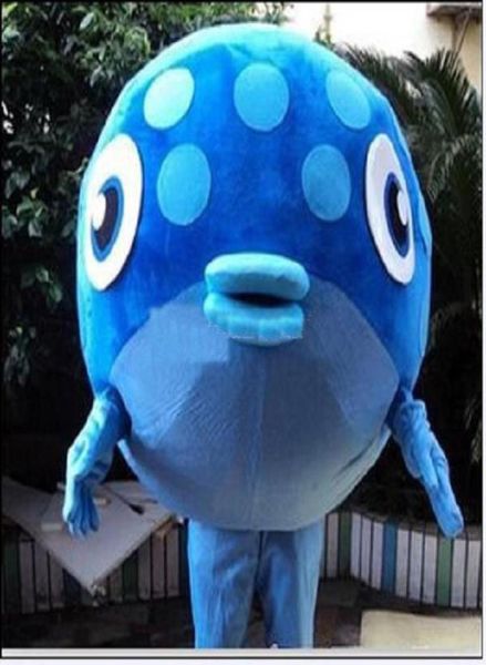 2019 Sconto di fabbrica Polpo Delfino Pesce Pagliaccio Bambole di cartone animato Costumi mascotte Oggetti di scena Costumi di Halloween 3619880