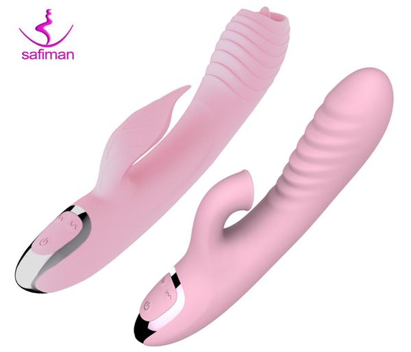 Doppelpenetration Vibrator Sexspielzeug Für Frau Mit Nippel Klitoris Sauger Zauberstab Dildo Vibrator Sexspielzeug Für Erwachsene MasturbatorT12305034