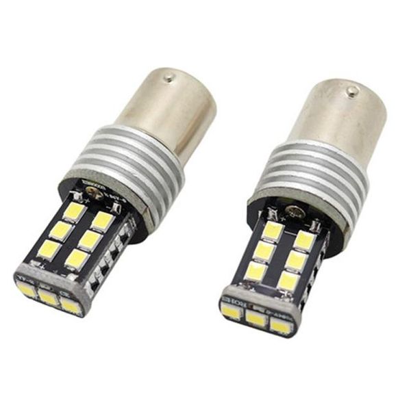 2x Canbus T20 7440 7443 T15 W16W 1156 P21W 3157 3057 15 светодиодов 2835 SMD лампа автомобильный сигнал парковки резервный задний противотуманный фонарь DRL Lamp3355833