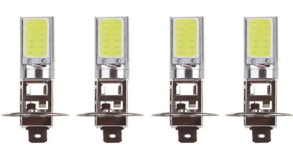 Yeni Varış 4pcs H1 Cob LED Araba Far Sürüş Işık Lambası Beyaz Beyaz 6000K Otomobil Süper Parlak Otomatik Aydınlatma 6355916