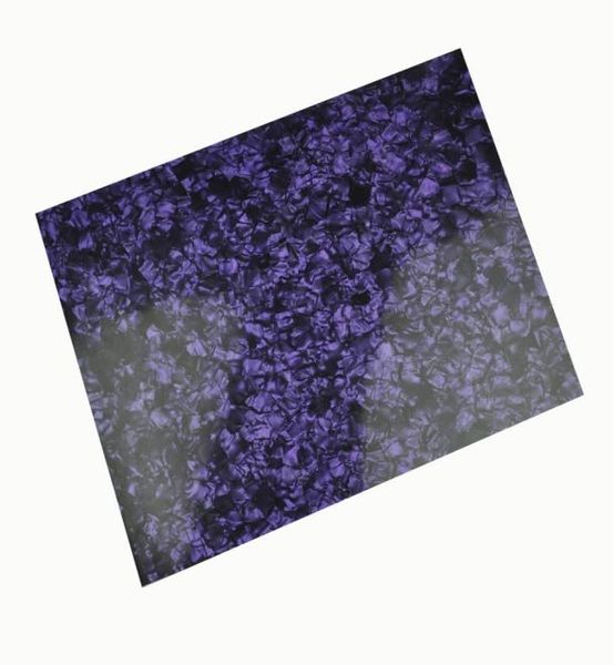 Foglio di celluloide formato A4 210x297mm per plettri per chitarra Battipenna personalizzato Liutaio 046mm Viola perla4339046