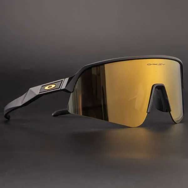 9GLO Polarized 20243 Óculos de Sol OaklyCycling Óculos Resistentes a UV Ultra Leves Óculos de Sol Proteção para os Olhos Esportes ao Ar Livre Corrida e Condução Óculos Designer Oakl