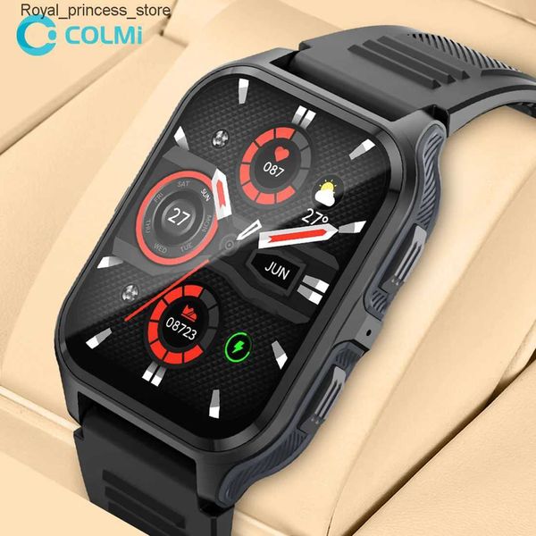 Altri orologi COLMI P73 1.9 Outdoor Militare Intelligente Uomo Bluetooth Chiamata Intelligente 3ATM IP68 Impermeabile Xiaomi Android iOS Phone Q240301