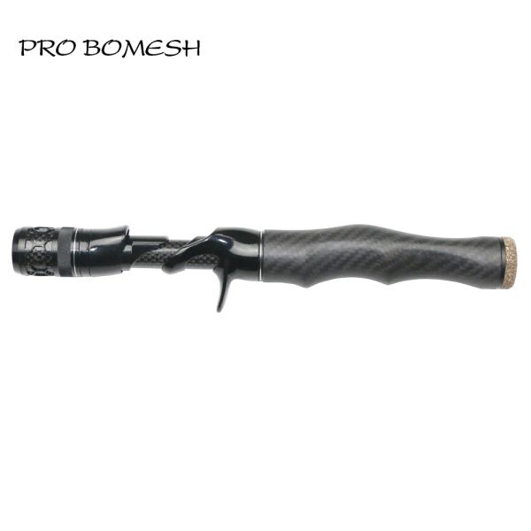 Ruten Pro Bomesh 1Set 60,7g Casting Volle Länge Carbon Fiber Grip Griff Kit Forellenrute DIY Angelrute Gebäude komponente Zubehör