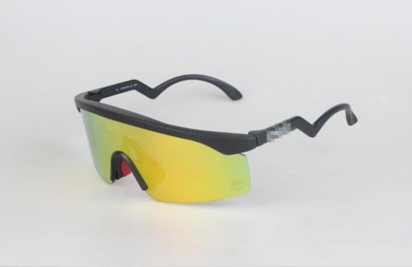 OO9140 брендовые уличные солнцезащитные очки, модные мужские и женские очки, очки с бритвенными лезвиями, велосипедные солнцезащитные очки с футляром 3094646