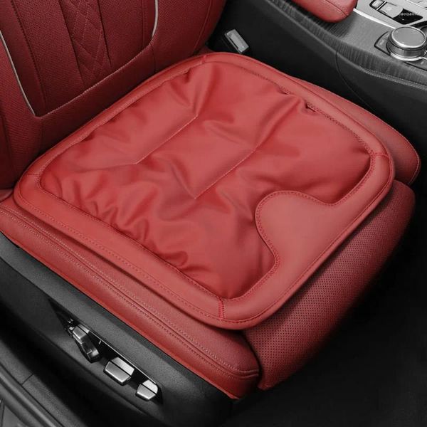 Capas de assento de carro universal confortável assentos almofada protetor capa de couro para sedan hatchback suv tapetes