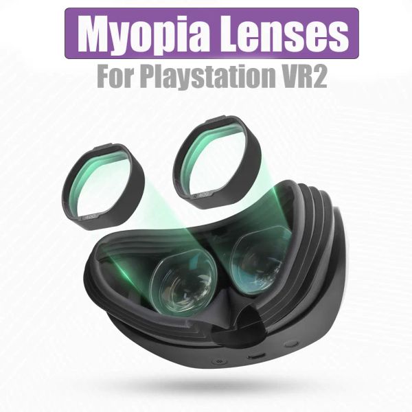 Dispositivi Lenti VR per PS VR2 Lenti Lenti miopia Occhiali Smontaggio rapido Cornice di protezione per Sony Playstation VR2 Accessori