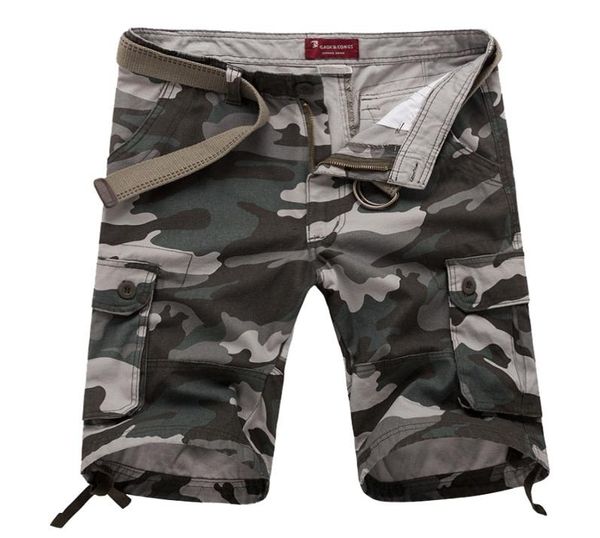 Neue Men039s Camouflage Sommer Kampf Taktische Multipocket Cargo Shorts Männer Armee Kurze Hosen Casual Gerade Bein Arbeits Kurze 2634149