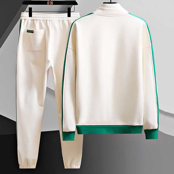 Felpa con cappuccio da uomo Nuovo abbigliamento sportivo Set di abbigliamento da uomo Spring e Season Autumn arruffato e bell'aspetto abbigliamento da uomo abbinato a felpe da basket sportive e