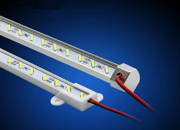 Жесткая светодиодная лента 7020 SMD Холодный теплый белый жесткий стержень 72 светодиода Светодиодная лампа с корпусом в стиле quotuquotand quotvquot с E5247694