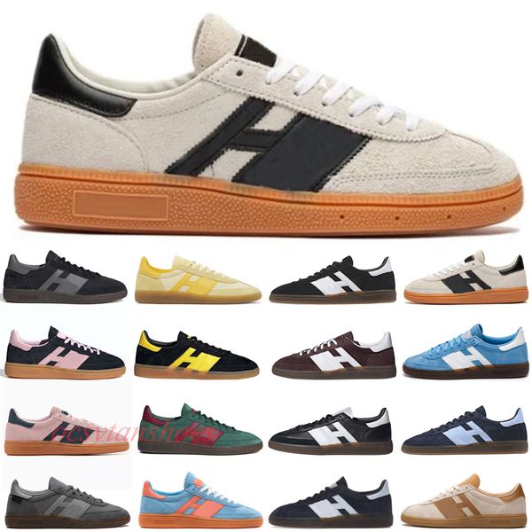 2024 Scarpe sportive Pallamano Spezial Designer Scarpe da corsa Sneakers Nero Trasparente Rosa Gomma Alluminio Nero Gomma Collegiata Marina Uomo Donna Scarpe da ginnastica Corridori