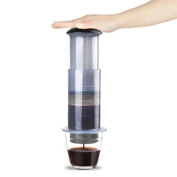 Werkzeuge, Kaffeemaschine, neues Design, Espresso, tragbar, Café, French Press, Cafe, Kaffeekanne, ähnlich AeroPress, 1 bis 3 Tassen pro Pressung