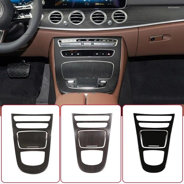 Accessori interni per Mercedes Benz Classe E W213 S213 A238 C238 2024-2024 ABS Car Center Console Pannello decorativo di copertura Trim
