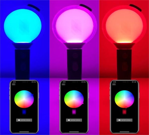 K Army Bomb Ver.4 Light Stick Special Edition SE Map of the Soul Ver.3 Limited Concert Lightstick, совместимый с Bluetooth 2206017993374