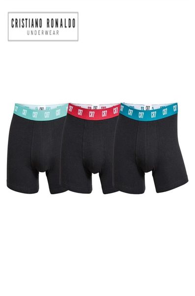 Berühmte Marke Cristiano Ronaldo Men039s Boxershorts Unterwäsche Baumwolle Boxer Sexy Unterhosen Qualität Pull in Male Höschen LJ20111747673