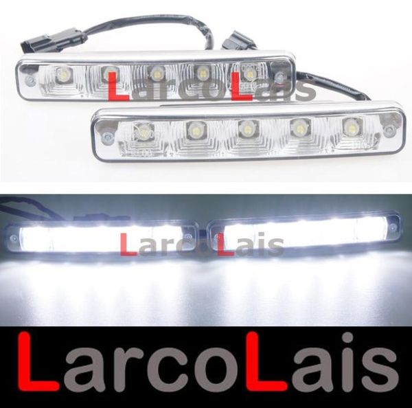 2x5 LED High Power 10W 12V DRL Weiß Auto Auto Kopf Lichter Tagfahrlicht Nebel licht Lampe7260643