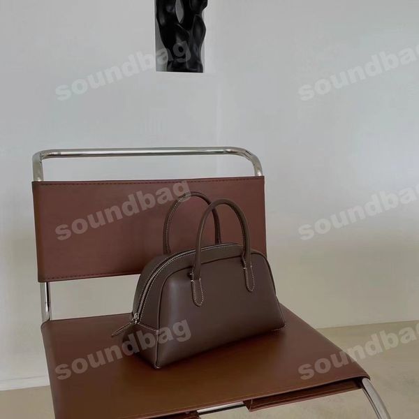 Корейская дизайнерская сумка Boston, сумка из натуральной кожи, сумка-тоут Минималистская весенне-летняя модная и универсальная высококачественная кожаная дорожная сумка кремового замша