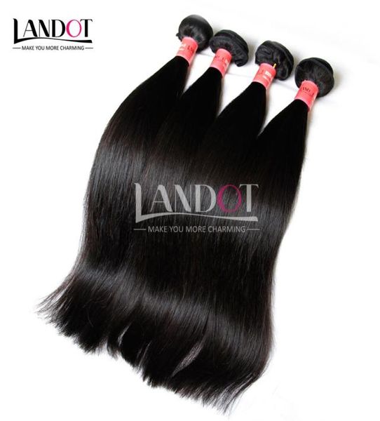 3 Pçs / Lote 830 Polegadas Cabelo Virgem Brasileiro Liso Grau 7A Não Processado Cabelo Humano Brasileiro Tecer Pacotes Natural Cabelo Preto Exten4061647