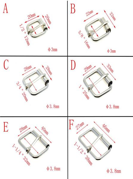 50 pezzi di filo metallico argento formato a metà singolo rullo fibbie per cinture per borsa a mano cinturino per scarpe anello rettangolare riparazione artigianale in pelle DIY6310713