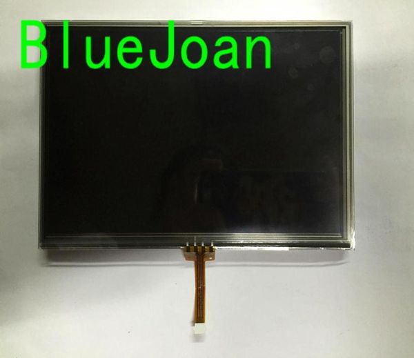 Express original novo auo 7 polegada display lcd c070vw04 v1 com tela de toque painel tft para navegação gps do carro lcd monito7274277