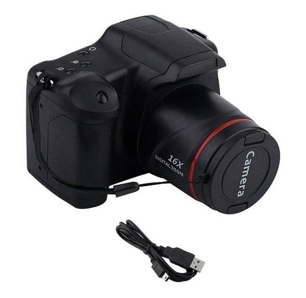 Fotocamere digitali portatili da viaggio Vlog Pography 16X Zoom 1080P HD SLR AntiShake Po per live streaming 2211051298670