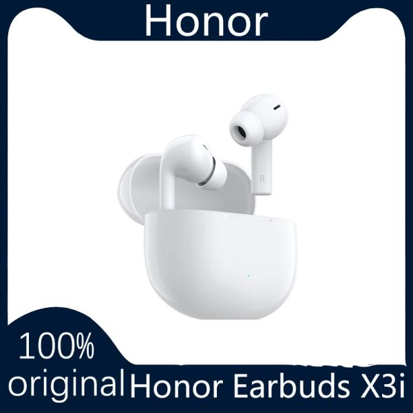 Kopfhörer Honor CHOICE Earbuds X3i X3 Lite TWS-Ohrhörer Wireless DualMic Noise Cancelling 28 Stunden Akku niedrige Latenz für Honor 70 Pro