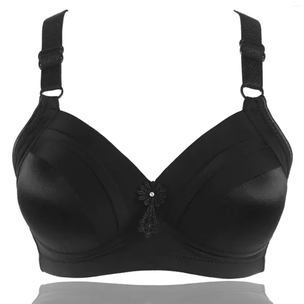 Yoga Outfit BC Cup Reggiseni per ragazze per donne dal seno grande Grasso Copertura completa Filo sottile Chiusura posteriore libera Biancheria intima raccolta Reggiseno di alta qualità