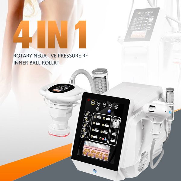 Heißer Verkauf 4-in-1 Rotary Unterdruck RF Maschine Inner Ball Massage Körper Abnehmen Maschine