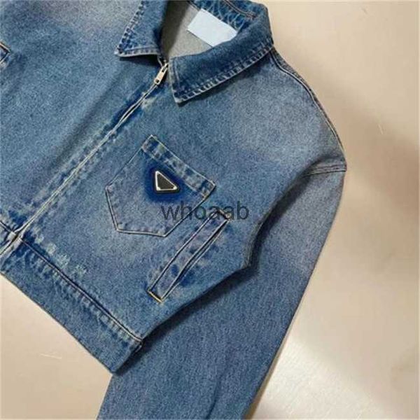 Jackets femininos Designers Jackets jeans Slim Style Down Parkas para com letra zíperes Budge Spring Coat Jeans Fashion Denims 240301