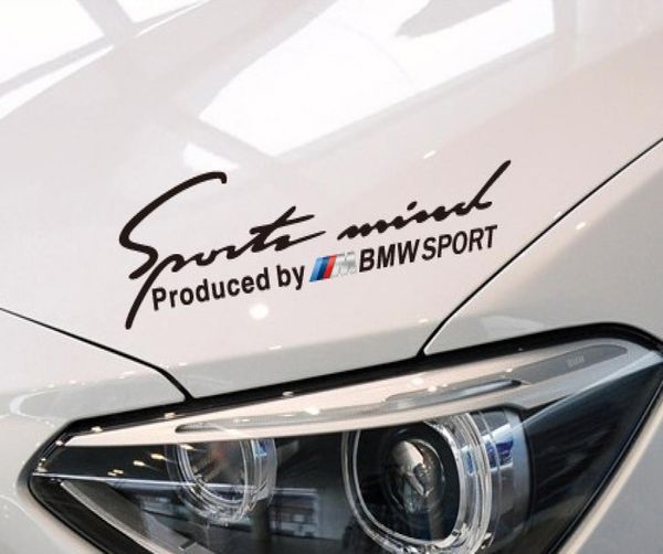 Sports Mind Decal Adesivi per auto Adesivo faro per BMW X1 X3 X5 Series3775155