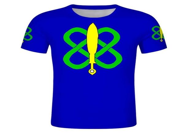 Yoruba People T-Shirt Custom Tribe Flag T-Shirt Yoruba Ethnische Kleidung Print Sport Nigeria National Streetwear T-Shirt 2206093071981