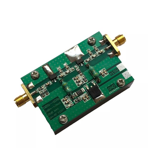 Accessori 1MHz1000MHZ 3W 35dB Guadagno HF VHF UHF Trasmettitore FM Modulo amplificatore di potenza a banda larga RF per modelli di trasmissione radio RC