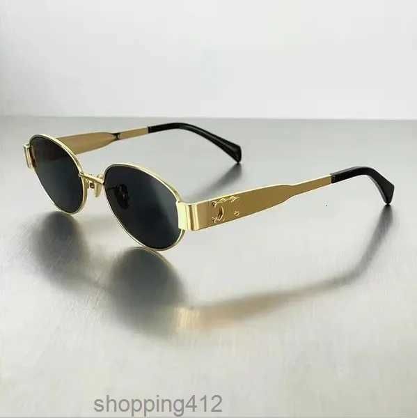 Лучшие роскошные солнцезащитные очки «кошачий глаз» CE Триумфальная арка, солнцезащитные очки с линзами, дизайнерские женские мужские очки для пожилых людей, очки для женщин, оправа для очков, винтажная с коробкой XG9Z
