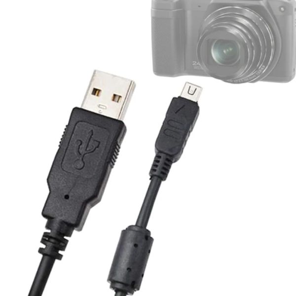 Neue CB-USB5 CB-USB6 12Pin Kamera USB Datenkabel Kabel Für Olympus SZ-10/11 SZ-14 SZ-20 SZ-31MR OM-D E-M5 TG-1 Tough 3000 Kamera