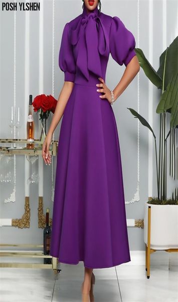 Vestido longo de verão, vestidos africanos para mulheres, elegante, gravata borboleta, abaya, robe longue, vestidos casuais de manga curta, roupas 2205146411653