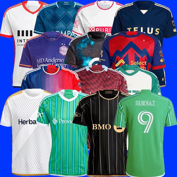 Maglia da calcio Nashville SC AUSTIN FC LA Galaxy 2024 nuova Chicago NYCFC RED SEATTLE SOUNDERS Revolution UNITED ALMADA BULLS MESSIS Inter Miami CF York