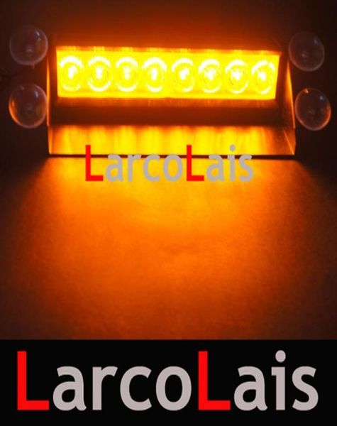 Fendinebbia lampeggianti per vigili del fuoco lampeggianti per auto con luce stroboscopica a 8 LED color ambra bianca5789418