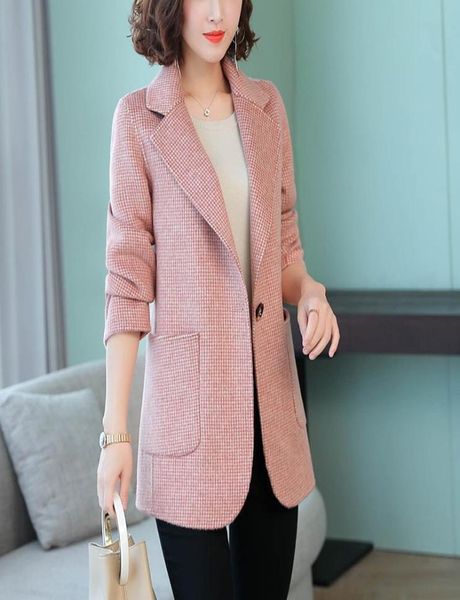 Women039s ternos blazers mulher jaqueta blazer colorido para terno conjunto feminino casaco roupas de inverno primavera e outono versão coreana 1859740