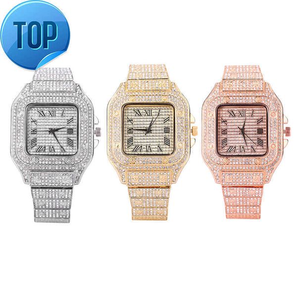 Benutzerdefinierte Iced Out Luxus-Edelschmuck-Moissanit-Uhr Pass Diamond Tester 925 Silber vergoldete Moissanit-Uhr