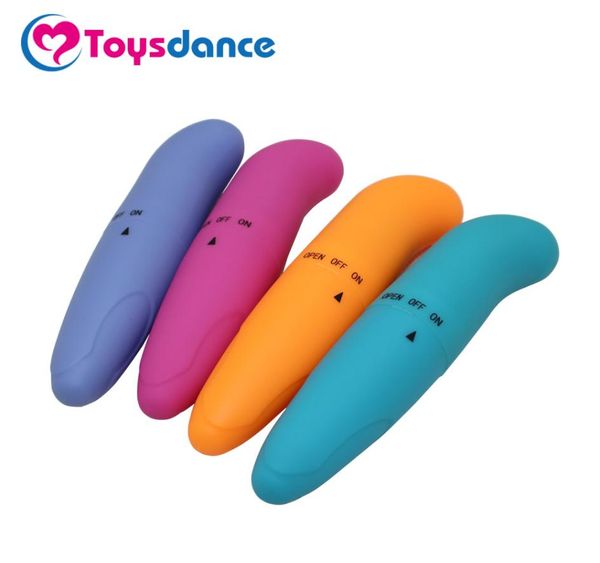 Toysdance Prodotti del sesso Donne Vibratori a pallottola di colore casuale ABS ALTA QUALITÀ Massaggiatore Gspot Giocattoli adulti del sesso ABS Vibrazioni multivelocità q7211740