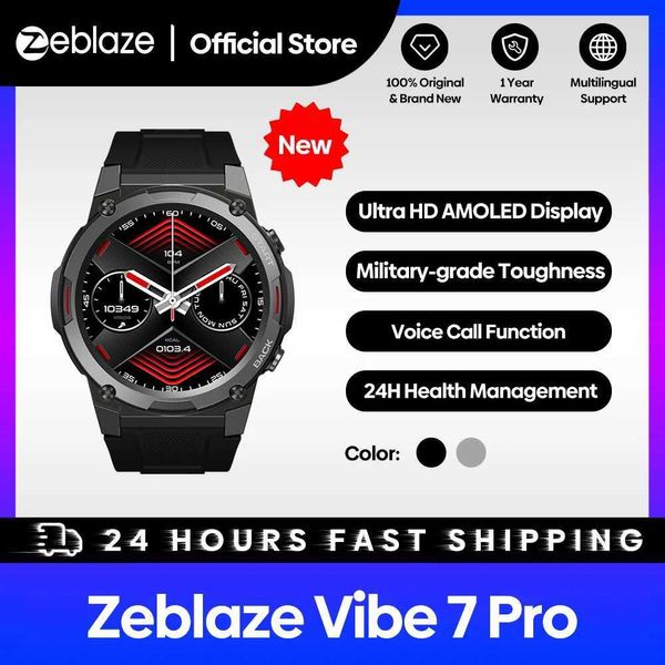 Altri orologi Zeblaze Vibe 7 Pro Display AMOLED intelligente da 1,43 pollici Telefonate ad alta fedeltà per durata di livello militare Q240301