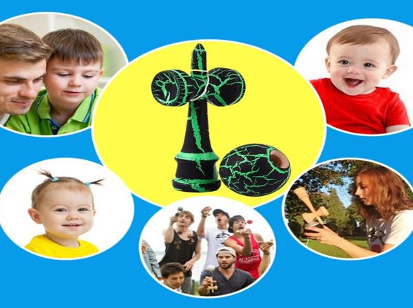 Yeni varış çocuk Kendama oyuncak ahşap ahşap Kendama yetenekli hokkabazlık top oyuncak çocuklar için yetişkin doğum günü Noel Hediyesi Toy5076594