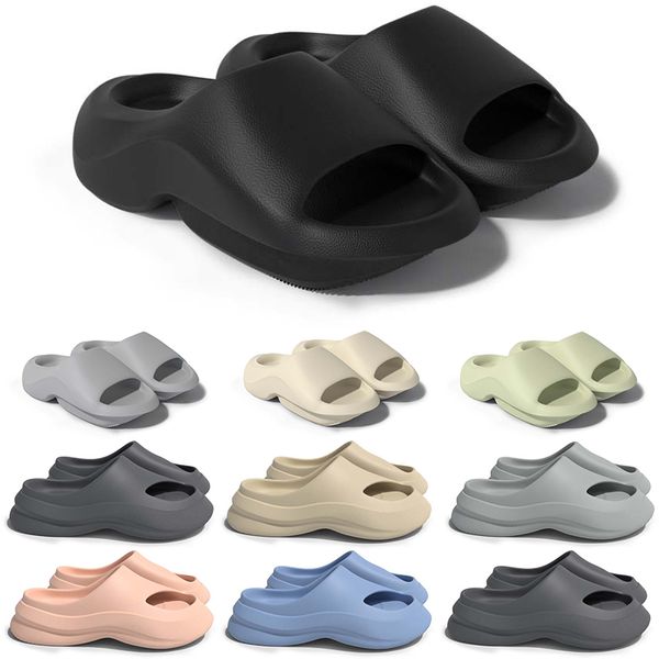 Frete grátis três designer tubarão slides sandália chinelo sliders para homens mulheres gai sandálias pantoufle mules homens mulheres chinelos formadores flip flops sandles color2