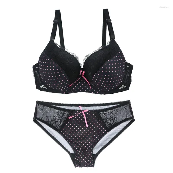 BHs Sets 2024 Sexy BH 32/70 34/75 36/80 38/85 40/90 42/95 44/100 BCDE Cup Push Up Unterwäsche für Frauen Plus Size Dessous