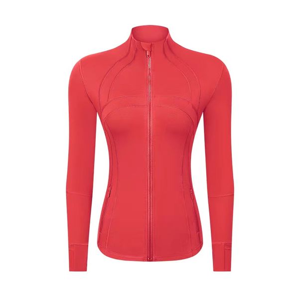 Jaqueta protetor solar slim top tudo casual verão respirável legal gelo seda confortável zíper gola de designer jaqueta feminina esportes corrida montanha