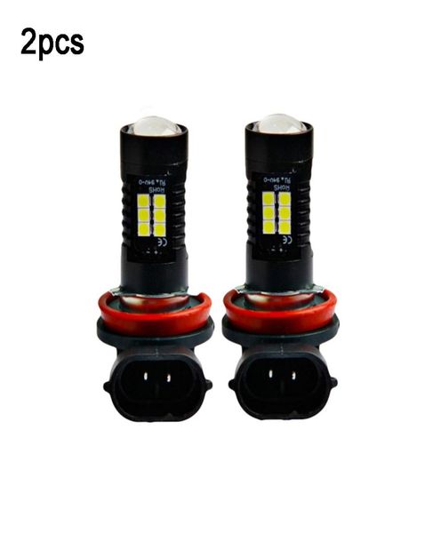 2 pz 12 V 21 W H11 3030 21SMD LED Auto Car Fendinebbia Lampadina 6000 K Proiettore di Luce Bianca Ad Alta Potenza Lampada di Guida Segnale Fendinebbia Lighs9362881